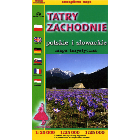 Tatry Zachodnie 1:25 000 FOLIOWANA